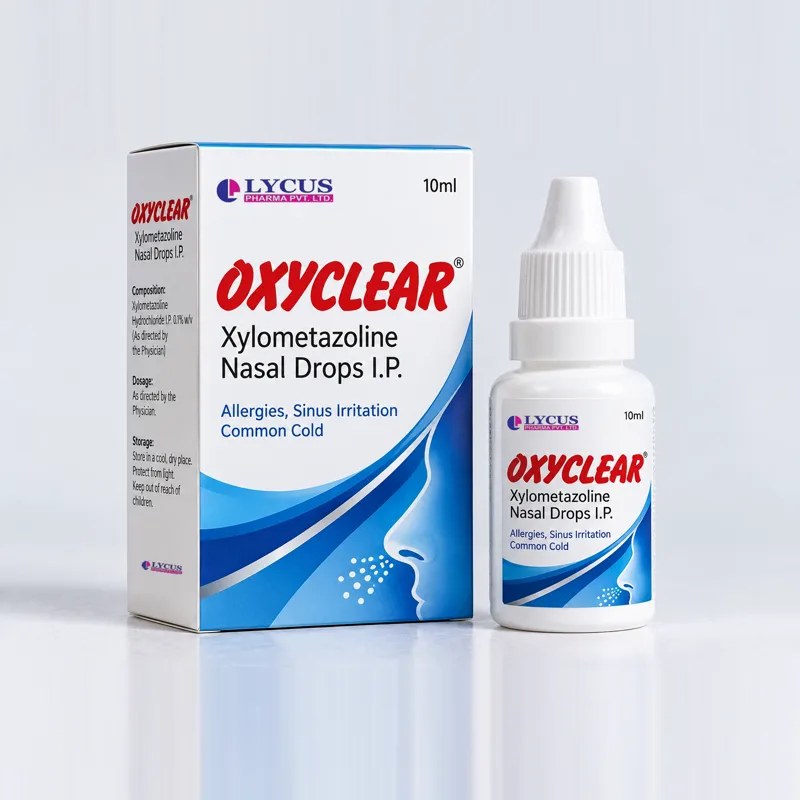 Oxyclear Xylometazoline Nasal Drops I.P.