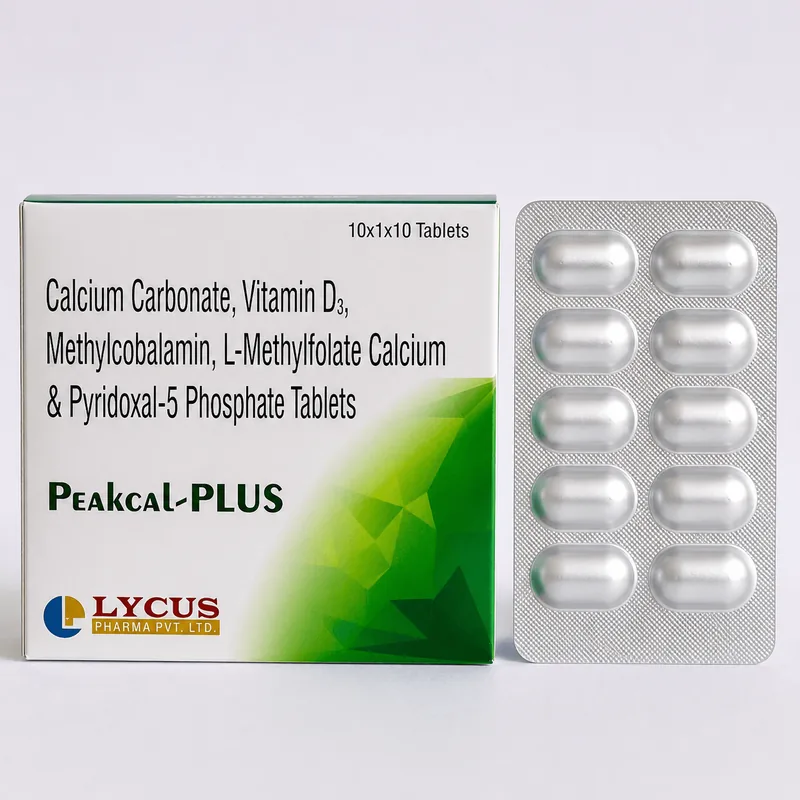 Peakcal-Plus Calcium Supplement Tablets